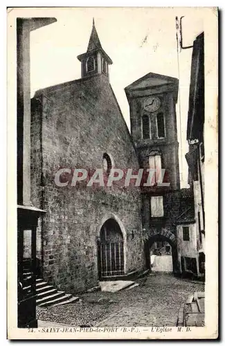 Cartes postales Saint Jean Pied de Port L Eglise