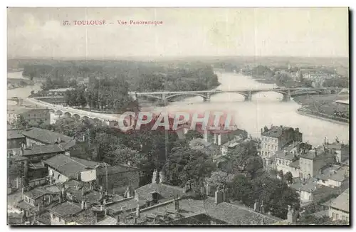 Ansichtskarte AK Toulouse Vue Panoramique