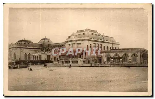 Ansichtskarte AK Trouville la Reine des Plages La Casino et l Eden The Queenof Beaches The Casino and Eden Music