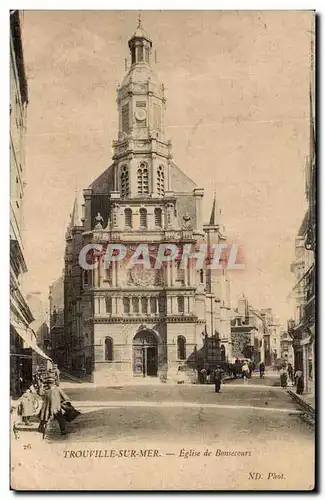 Ansichtskarte AK Trouville sur Mer Eglise de Bonsecours