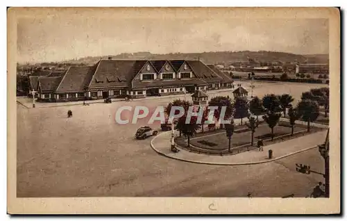 Ansichtskarte AK Trouville Reine des Plages La Gare et les Nouveaux Jardins