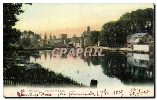 Cartes postales Moret Vue sur le Loing