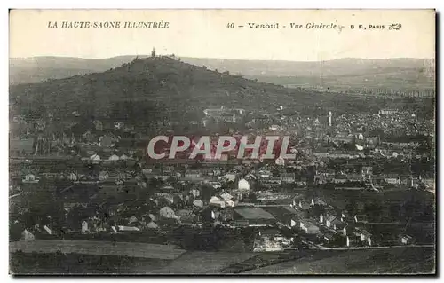 Ansichtskarte AK La Haute Saone Illustree Vesoul Vue Generale