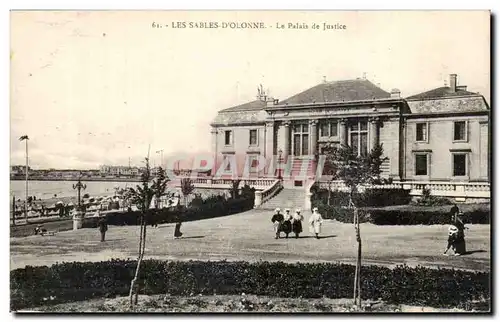 Cartes postales Les Sables D Olonne Le Palais de justice Sablaises