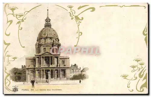 Cartes postales Paris Le Dome des Invalides