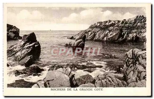 Cartes postales Rochers De La Grande Cote