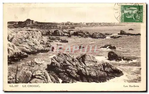 Cartes postales Le Croisic Les Rochers