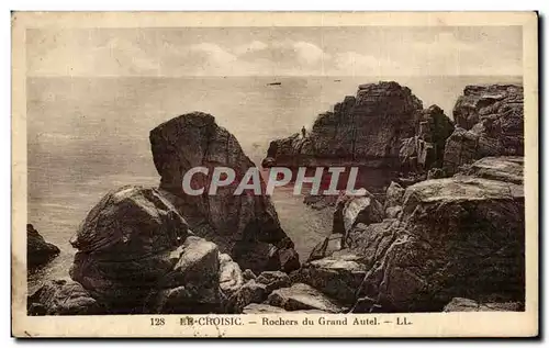 Cartes postales Le Croisic Rochers du Grand Autel