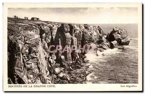 Cartes postales Rochers De La Grande Cote Les aiguilles