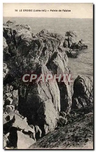 Cartes postales Le Croisic (Loire inf) Pointe de Falaise