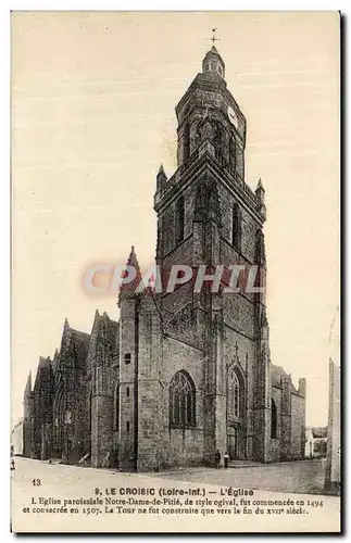 Cartes postales Le Croisic (Loire inf) I Eglise