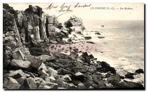 Cartes postales Le Croisic (Loire Inf) Les Rochers