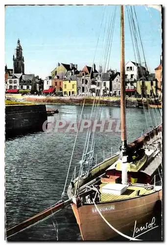 Cartes postales Le Croisic (Loire inf) Le Port Bateaux