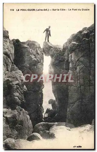 Cartes postales Le Pouliguen Sur la Cote Le Pont du Diable