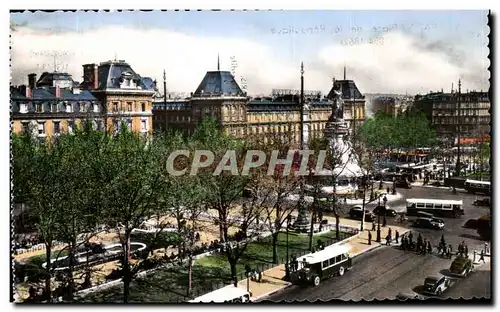 Cartes postales Paris Place de la Republique