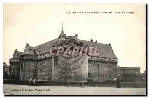 Cartes postales Nants Le Chateau cote des Tours