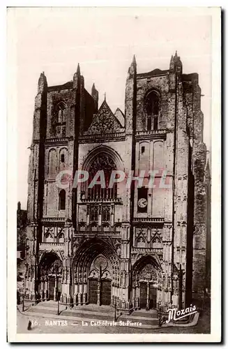 Ansichtskarte AK Nantes La Cathedrale St Pierre