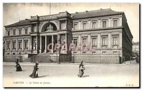 Ansichtskarte AK Nantes Le Palais de Justice