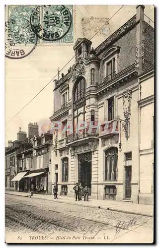 Cartes postales Troyes Hotel du Pelit Troyen