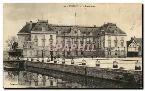 Cartes postales Troyes La Prefecture