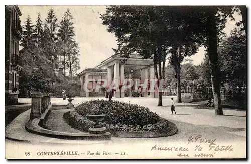 Cartes postales Contrexeville Vue du Parc