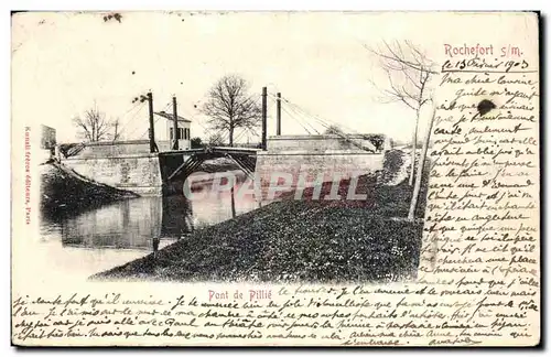 Cartes postales Pont de Pillie Rochefort