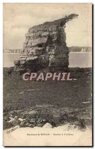 Ansichtskarte AK Environs de Royan Rocher a Vallieres