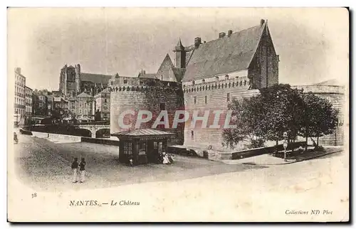 Cartes postales Nantes Le Chateau