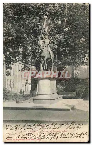 Cartes postales Nancy Statue de Jeanne d arc