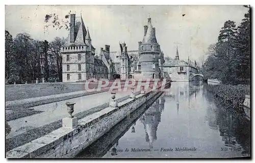 Ansichtskarte AK Chateau De Maintenon Facade Meridionale