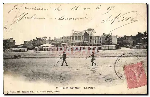 Cartes postales Lion Sur Mer La Plage