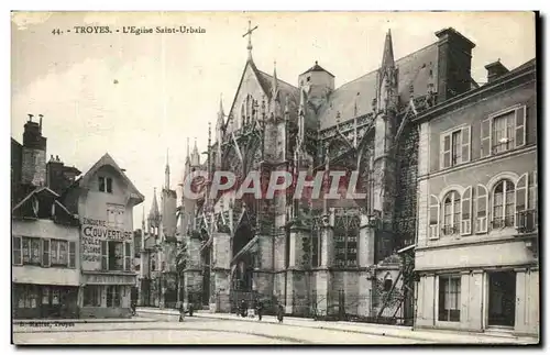 Cartes postales Troyes L Eglise Saint Urbain
