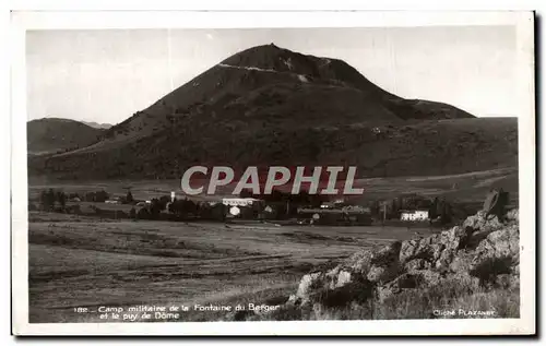 Ansichtskarte AK Camp militaire de la Fontaine du Berger et le puy de Dome