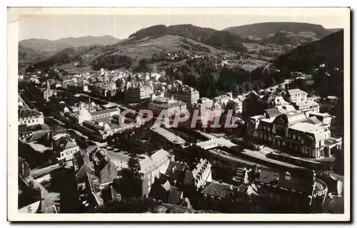 Cartes postales La Bourboule Vue generale et la roche Vendeix