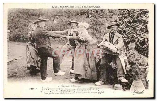 Ansichtskarte AK L Auvergne Pittoresque Folklore Costume