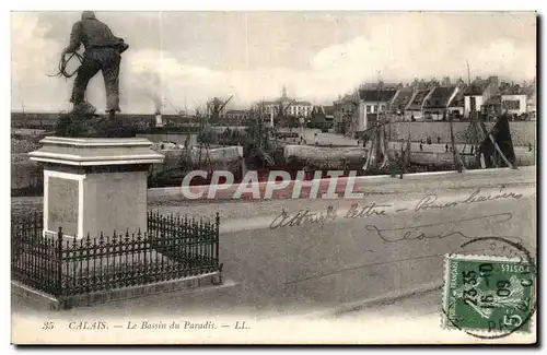 Cartes postales Calais Le Bassin du Paradis