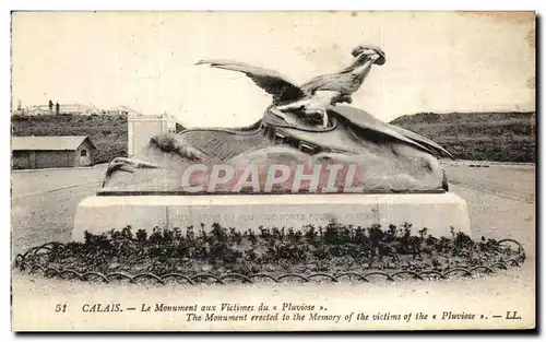 Cartes postales Calais Le Monument aux Victimes du Pluviose