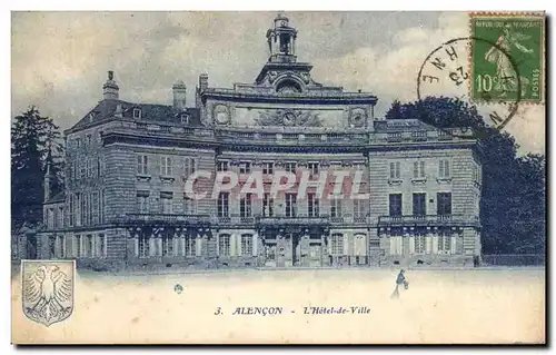 Cartes postales Alencon L Hotel de Ville