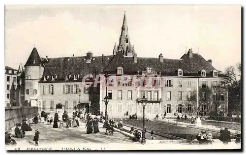 Cartes postales Grenoble I Hotel de Ville