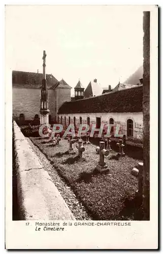 Cartes postales Monastere de la Grande Chartreuse Le Cimetiere