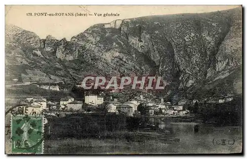 Cartes postales Pont en Royans Vue generale