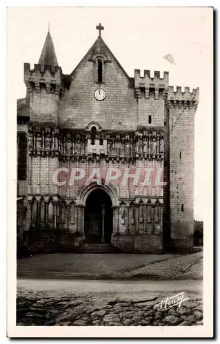 Cartes postales Candes Facade de l Eglise