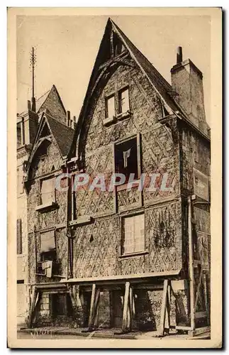 Ansichtskarte AK Tours (Indre et Loire) Vielle Maison de la Place Foire le Roi