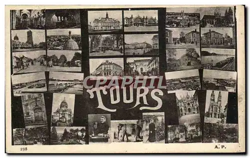 Cartes postales Tours Elephant