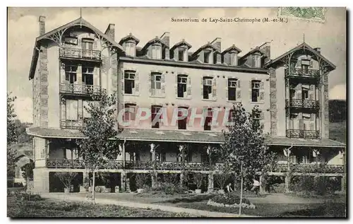 Cartes postales Sanatorium de Lay Saint Christophe