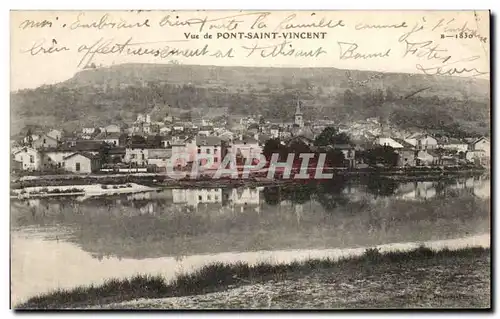 Cartes postales Vue de Pont Saint Vincent