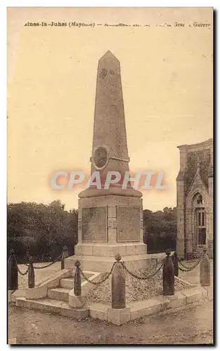 Cartes postales Vilaines la Juhel Monument de la grande guerre