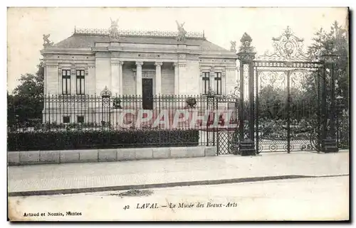 Cartes postales Laval Le Musee des Beaux Arts