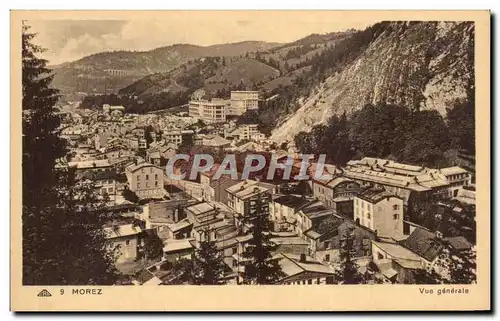 Cartes postales Morez Vue generale