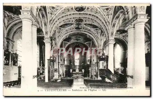 Ansichtskarte AK Vaucouleurs Interieur de l Eglise